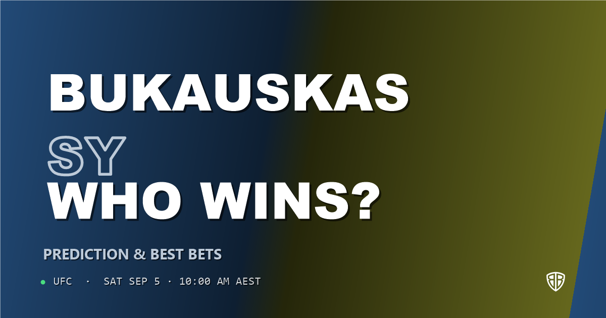 Modestas Bukauskas vs Oumar Sy Prediction & Picks: Stat-Based Insights