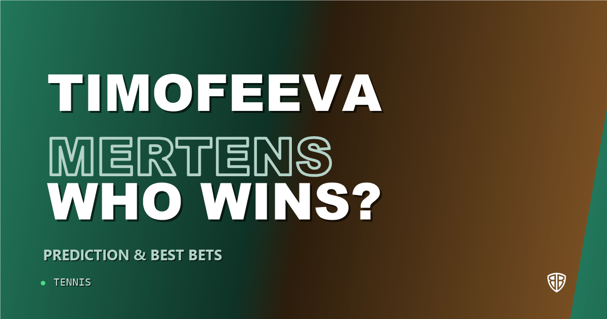 Maria Timofeeva vs Elise Mertens Prediction & Picks: Analytics Breakdown
