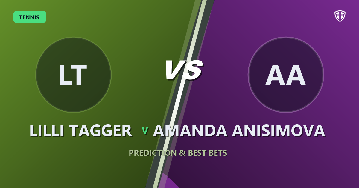 Lilli Tagger vs Amanda Anisimova Prediction & Picks: Don't Miss These Odds
