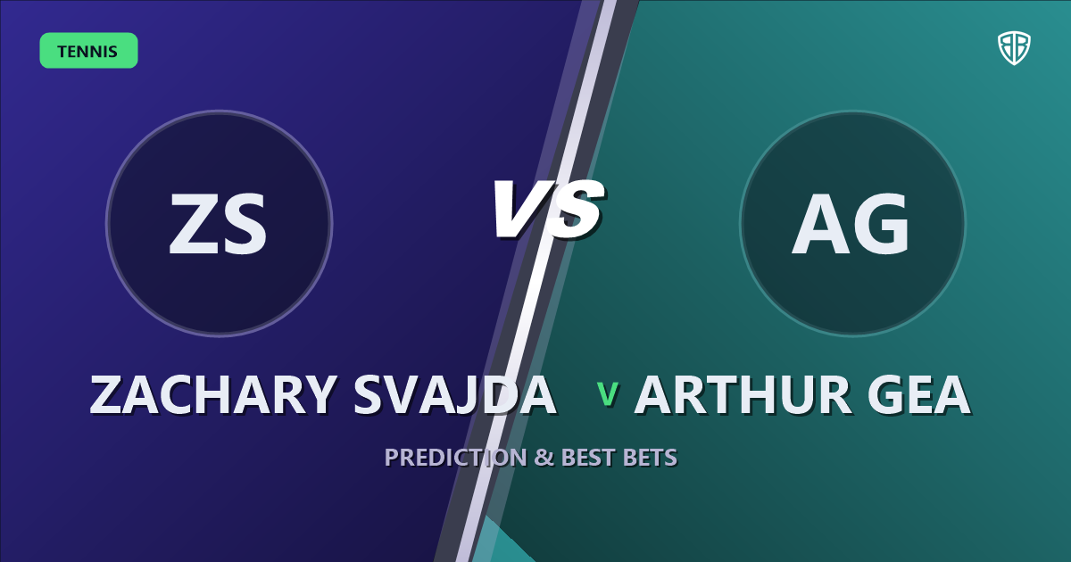 Zachary Svajda vs Arthur Gea Prediction & Picks: Smart Betting Angles
