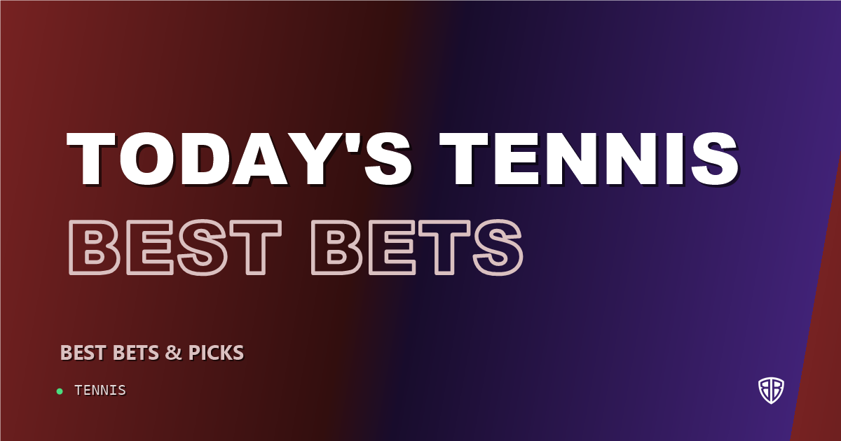 Today's Tennis Best Bets (Friday 09/04 Slate)