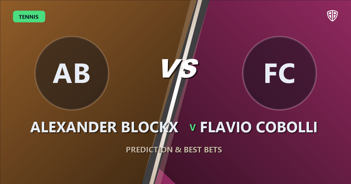 Alexander Blockx vs Flavio Cobolli Prediction & Picks: Winning Game Angles