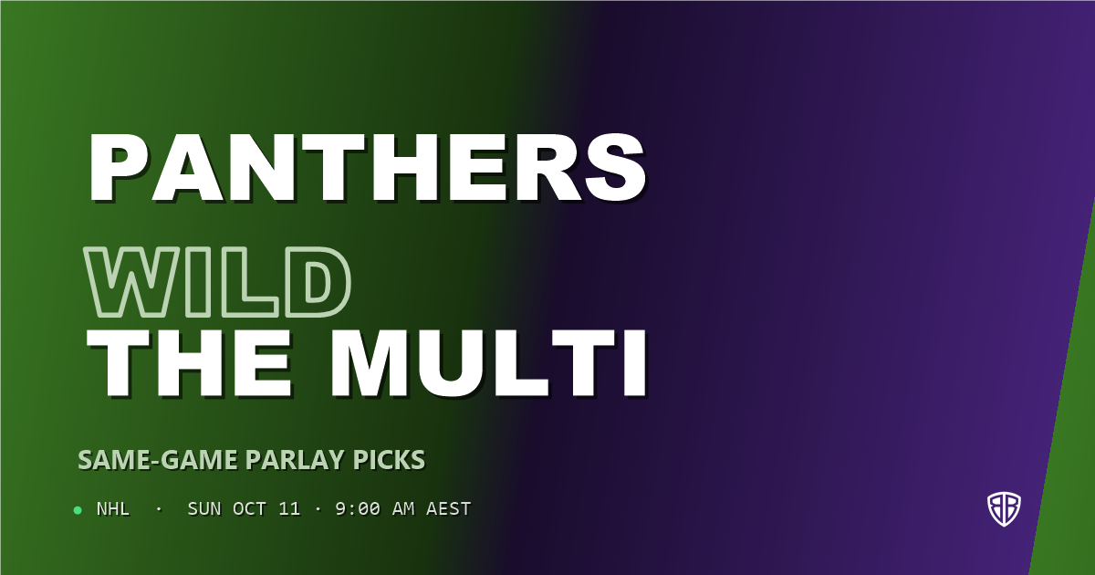 Florida Panthers vs Minnesota Wild Prediction & Same Game Parlay picks (Key Insights): Analytics Breakdown