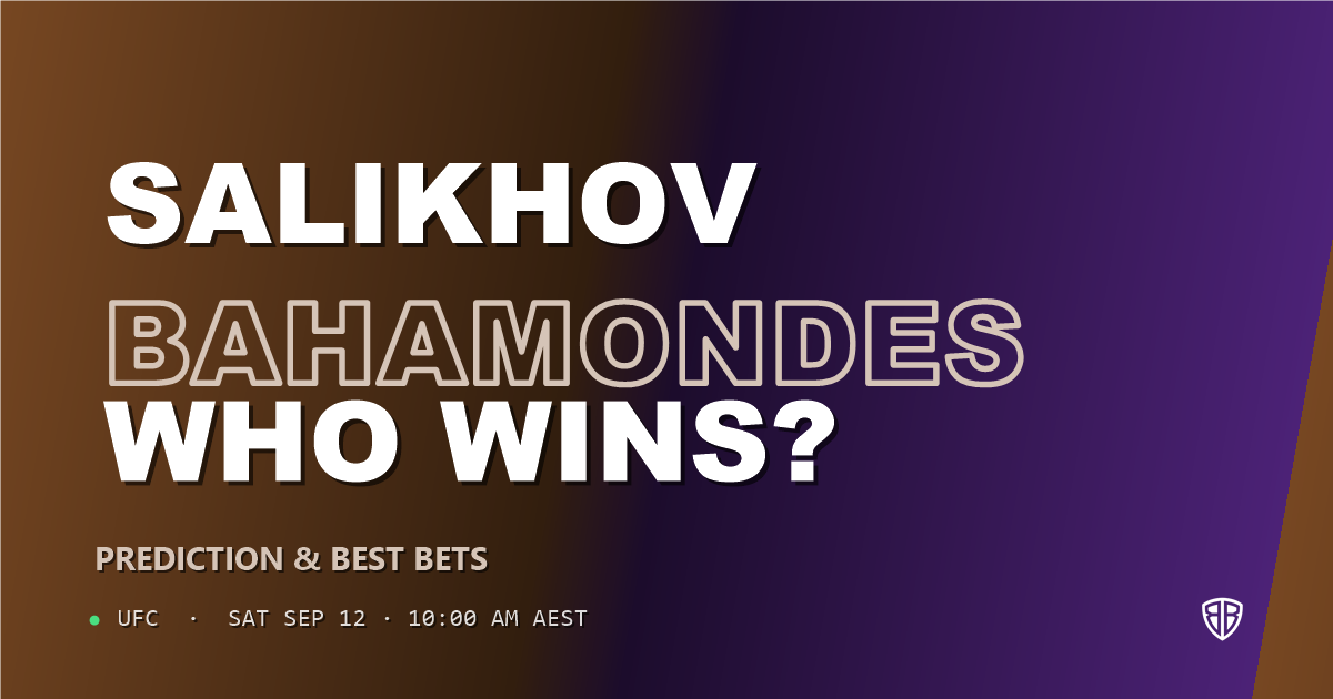 Muslim Salikhov vs Ignacio Bahamondes Prediction & Picks: Odds Analysis & Top Props