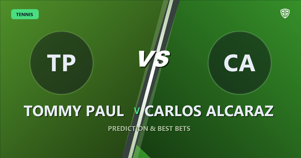 Tommy Paul vs Carlos Alcaraz Prediction & Picks: Winning Game Angles
