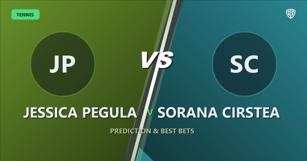 Jessica Pegula vs Sorana Cirstea Prediction & Picks: Odds Analysis & Top Props