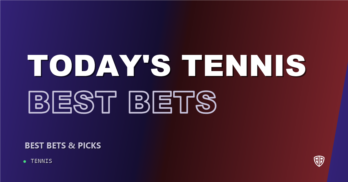 Today's Tennis Best Bets (Tuesday 09/08 Slate)