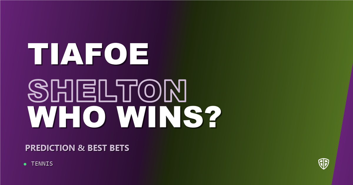 Frances Tiafoe vs Ben Shelton Prediction & Picks: High-Value Opportunity