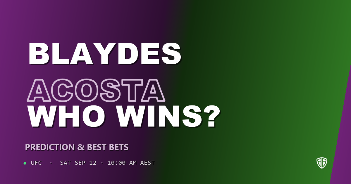 Curtis Blaydes vs Waldo Cortes Acosta Prediction & Picks: Stat-Based Insights