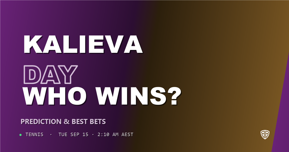 Elvina Kalieva vs Kayla Day Prediction & Picks: Analytics Breakdown