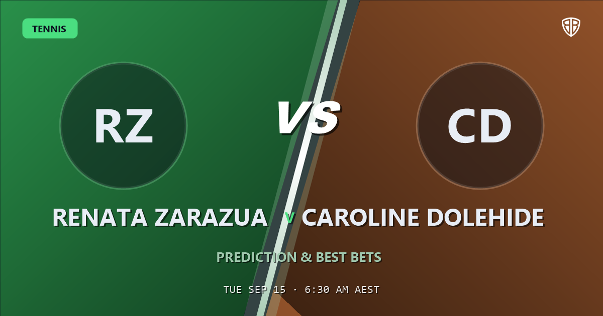 Renata Zarazua vs Caroline Dolehide Prediction & Picks: Our Expert Analysis