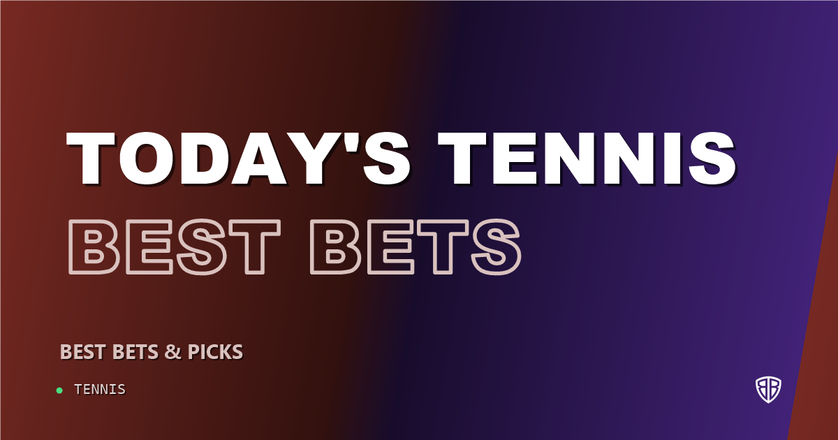 Today's Tennis Best Bets (Friday 09/18 Slate)