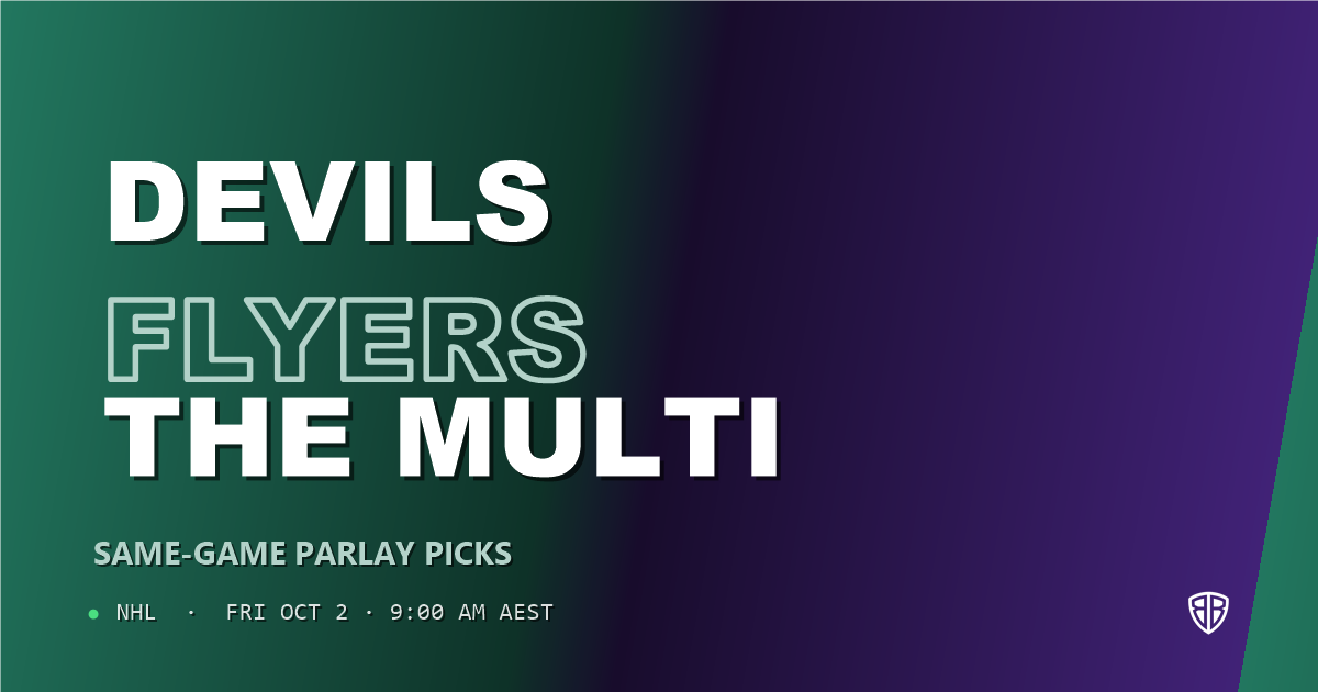 New Jersey Devils vs Philadelphia Flyers Prediction & Same Game Parlay picks (Top SGP): Don't Miss These Odds