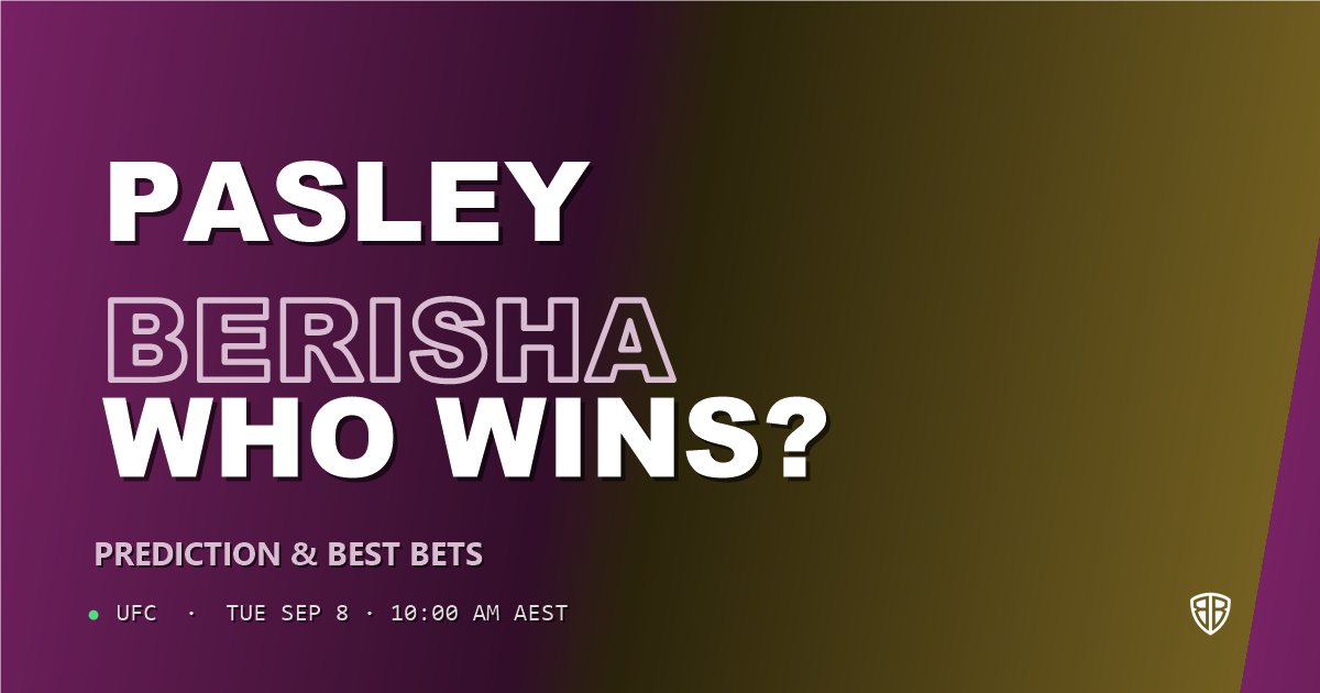 Quentin Pasley vs Arlind Berisha Prediction & Picks: Don't Miss These Odds