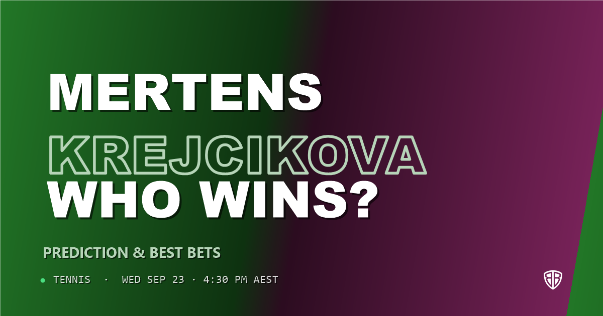 Elise Mertens vs Barbora Krejcikova Prediction & Picks: Stat-Based Insights