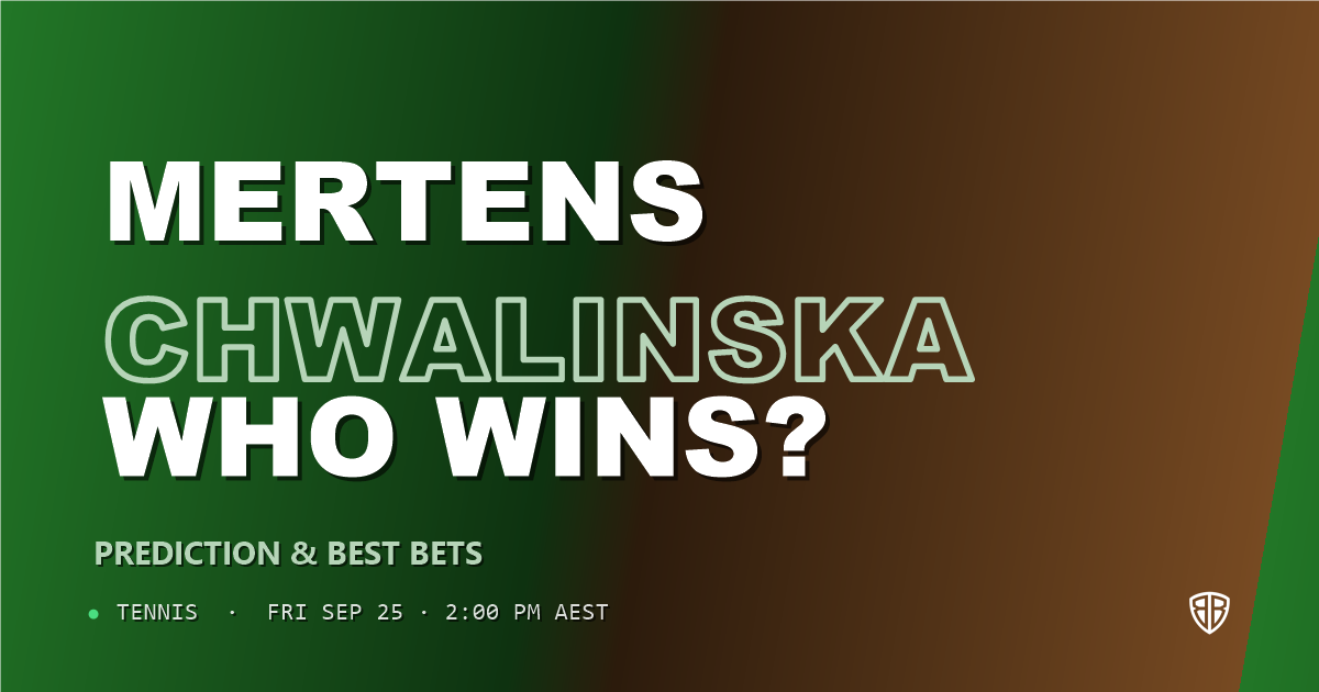 Elise Mertens vs Maja Chwalinska Prediction & Picks: Stat-Based Insights