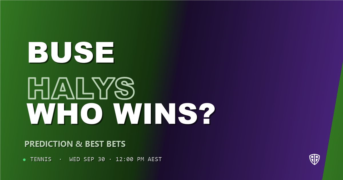 Ignacio Buse vs Quentin Halys Prediction & Picks: Stat-Based Insights