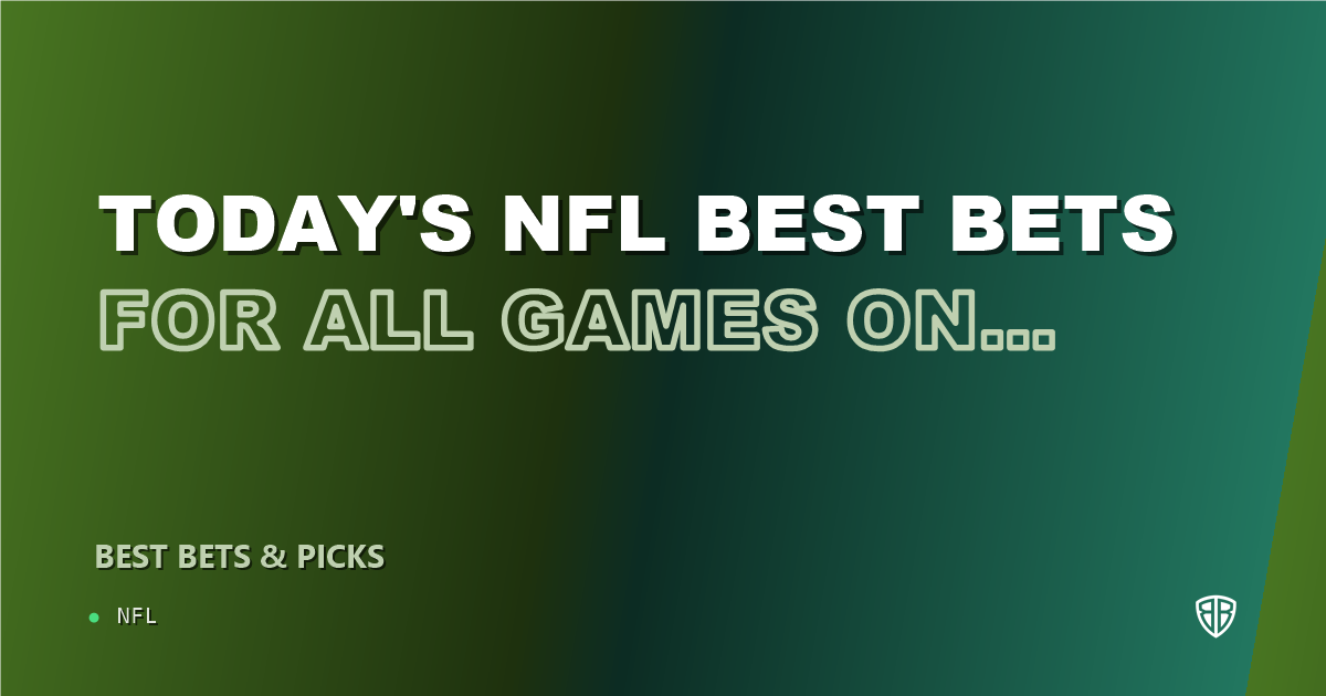 Today's NFL Best Bets for ALL Games on Tuesday 12/09