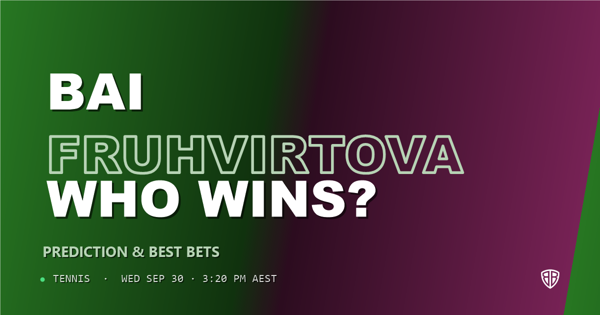 Zhuoxuan Bai vs Linda Fruhvirtova Prediction & Picks: Don't Miss These Odds