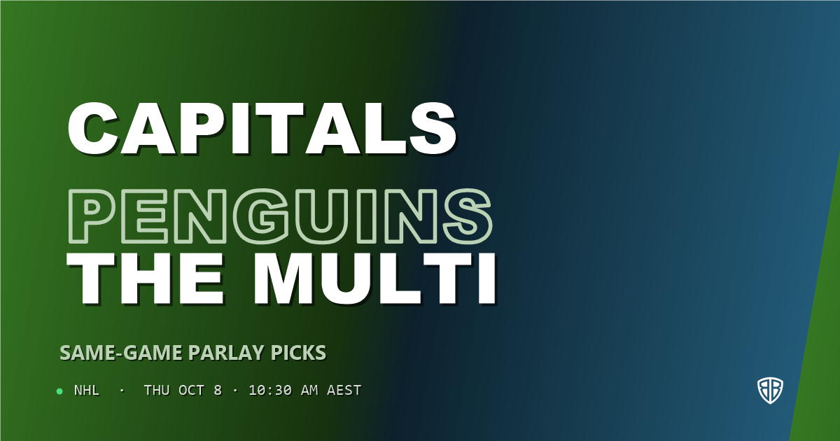 Washington Capitals vs Pittsburgh Penguins Prediction & Same Game Parlay picks (Value Parlay): Don't Miss These Odds