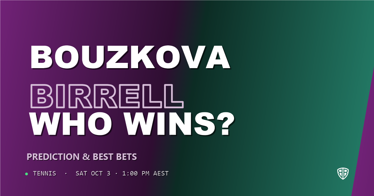 Marie Bouzkova vs Kimberly Birrell Prediction & Picks: Stat-Based Insights