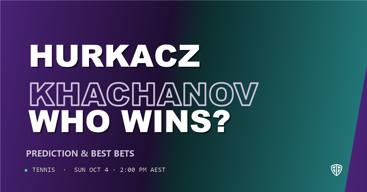 Hubert Hurkacz vs Karen Khachanov Prediction & Picks: Analytics Breakdown