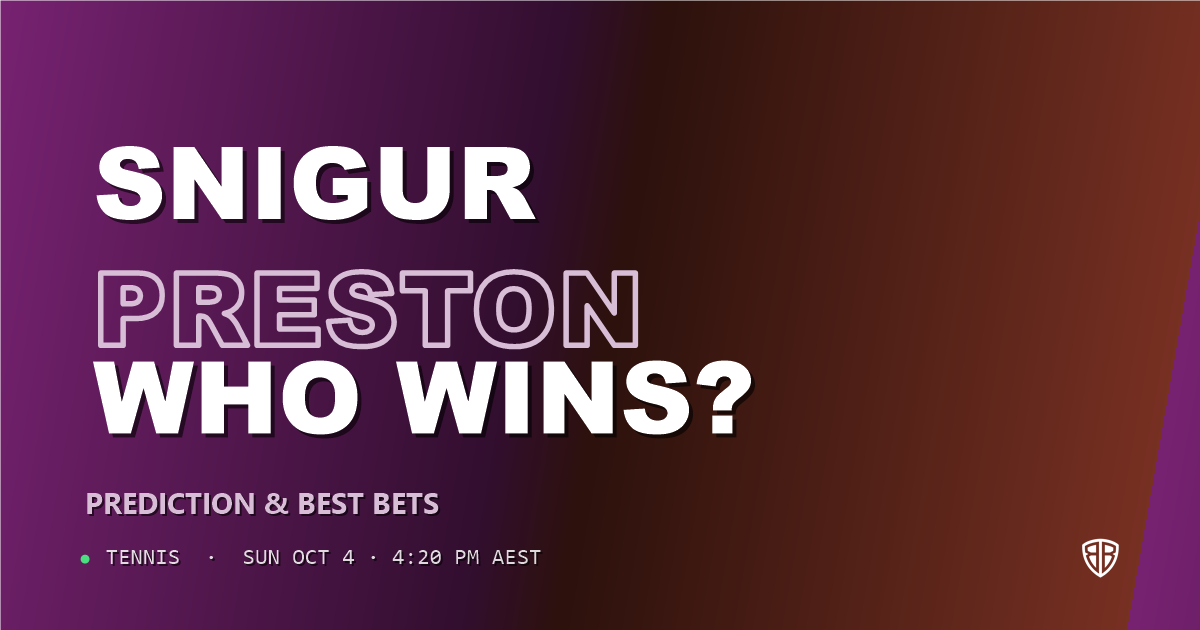 Daria Snigur vs Taylah Preston Prediction & Picks: Our Expert Analysis