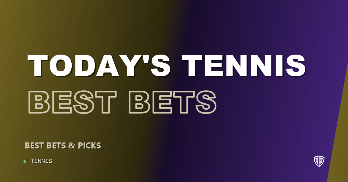Today's Tennis Best Bets (Wednesday 10/07 Slate)