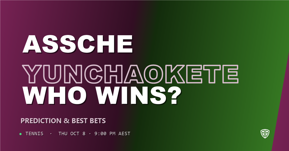 Luca Van Assche vs Bu Yunchaokete Prediction & Picks, October 8, 2026