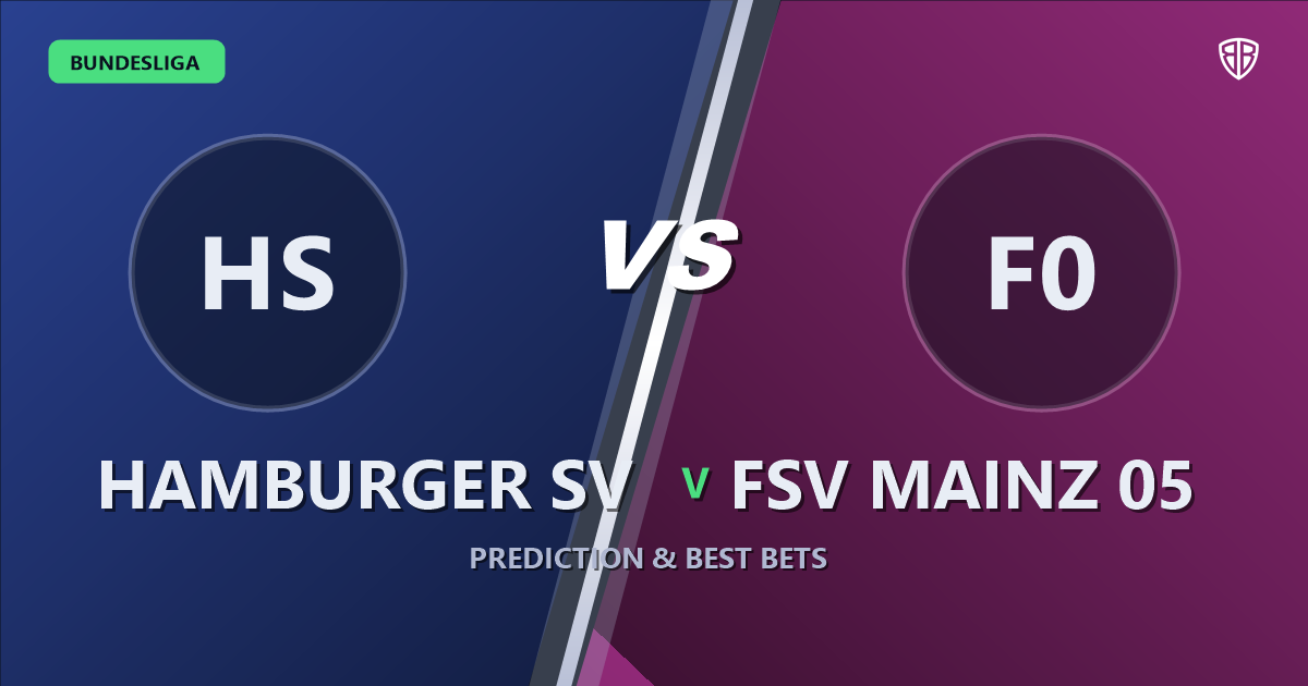 Hamburger SV vs FSV Mainz 05 Prediction & Picks (Bundesliga) (Jordan Torunarigha Key Factor): Stat-Based Insights