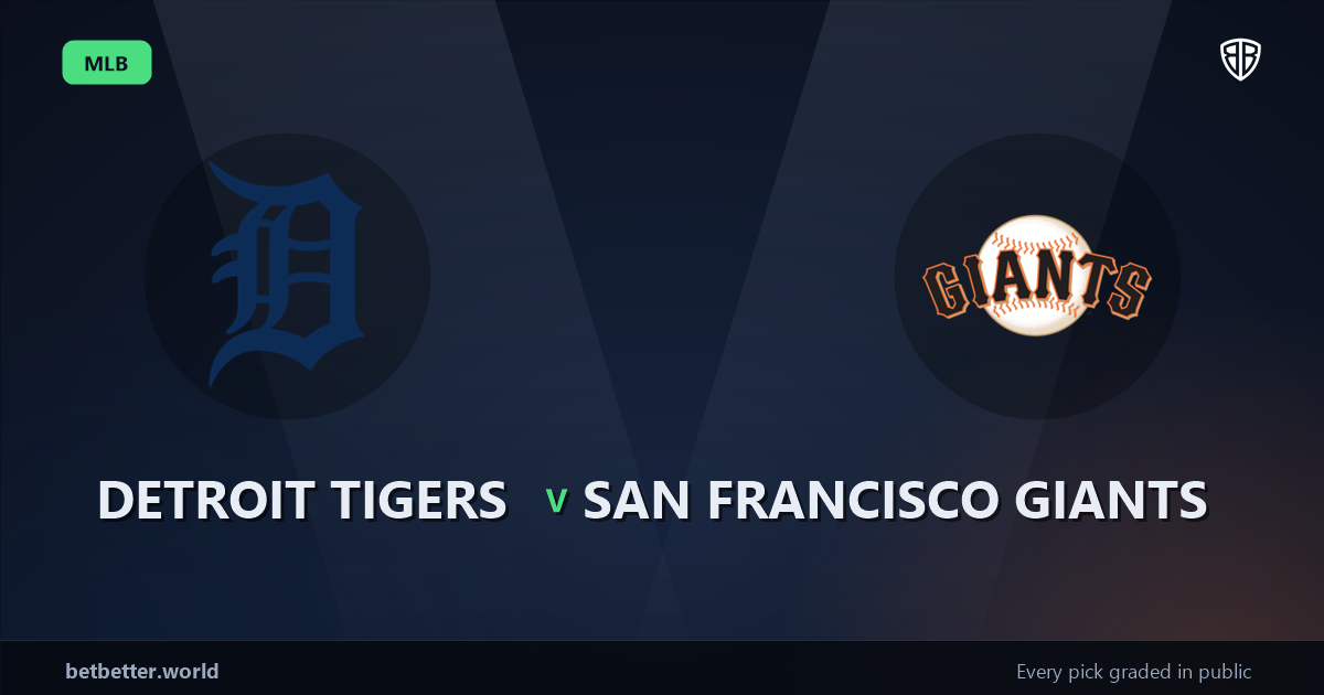 Detroit Tigers vs San Francisco Giants Prediction & Picks (Gleyber Torres Key Factor): Winning Game Angles