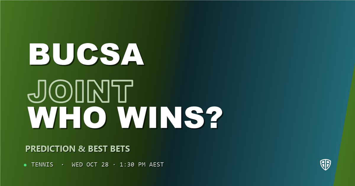 Cristina Bucsa vs Maya Joint Prediction & Picks, October 28, 2026