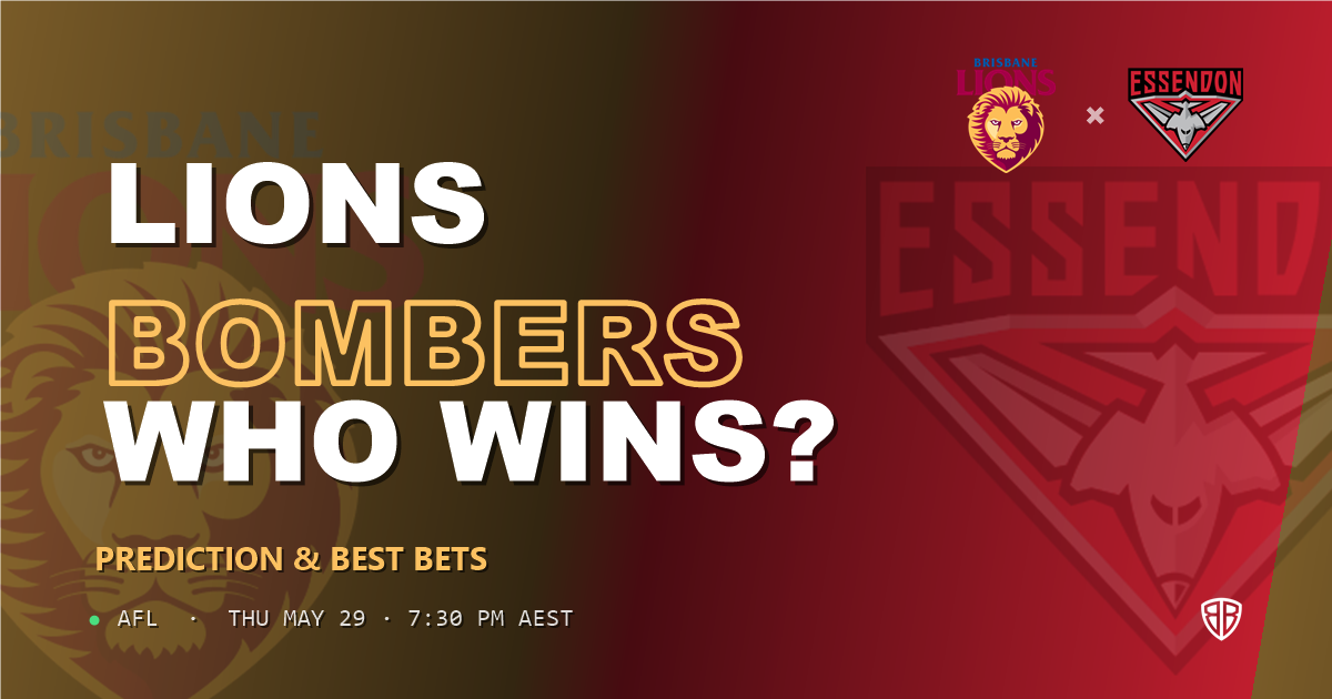 AFL news: Brisbane Lions vs Essendon Bombers Prediction & Picks : Odds Analysis & Top Props