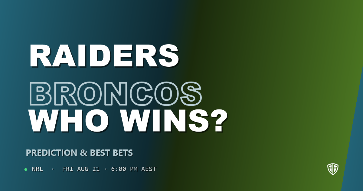 Canberra Raiders vs Brisbane Broncos Prediction & Picks: Stat-Based Insights