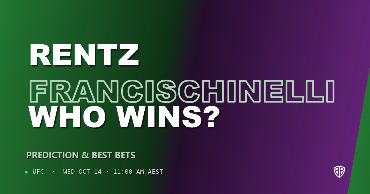 UFC news: Will Rentz vs Luis Francischinelli Prediction & Picks: Don