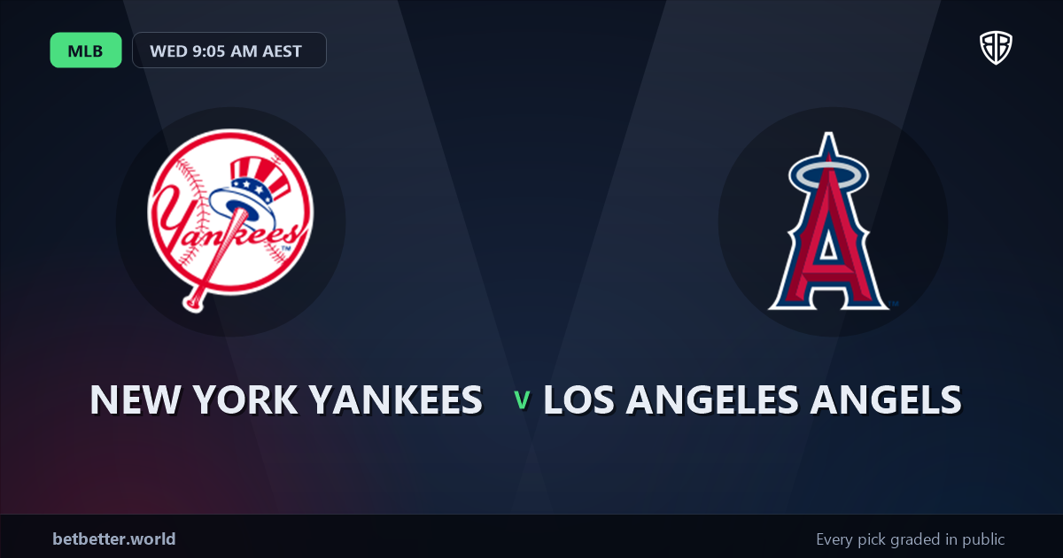 New York Yankees vs Los Angeles Angels Prediction & Same Game Parlay picks Key Insights: Smart Baseball Betting Angles