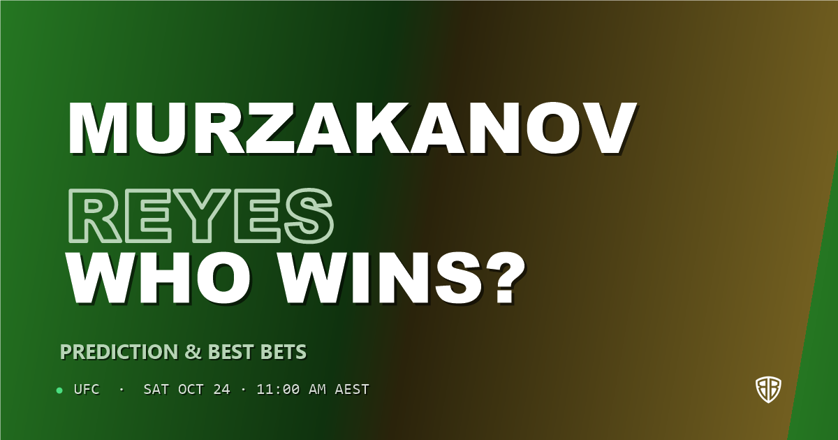 Azamat Murzakanov vs Dominick Reyes Prediction & Picks
