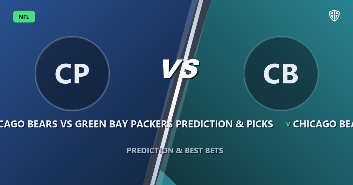 Chicago Bears vs Green Bay Packers Prediction & Picks (Caleb Williams Impact): Expert Betting Guide