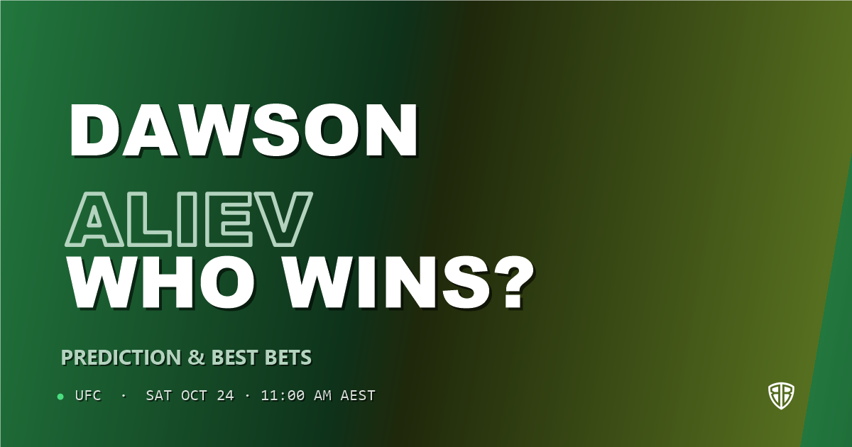 Grant Dawson vs Nurullo Aliev Prediction & Picks