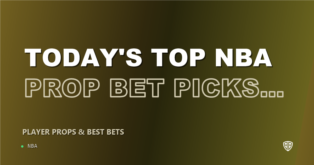 Today's Top NBA Prop Bet Picks & Predictions, Sunday 06/08 (Shai Gilgeous-Alexander Highlights): Best Value Bets