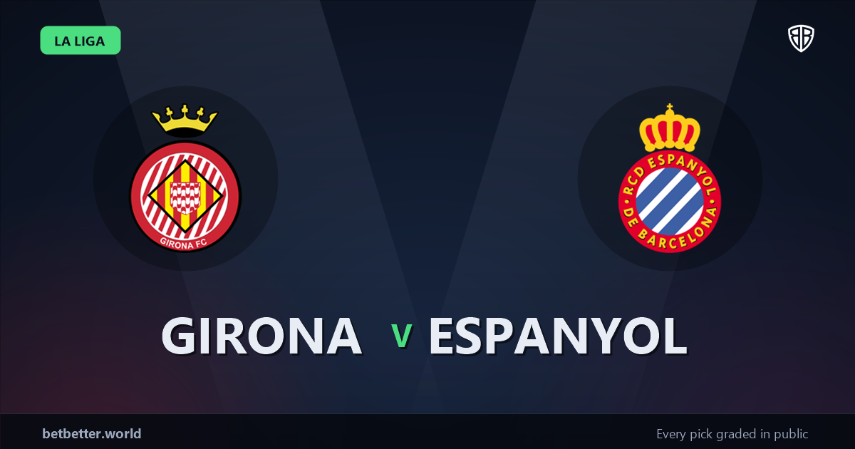Girona vs Espanyol Prediction & Same Game Parlay picks Value Parlay: High-Value Opportunity