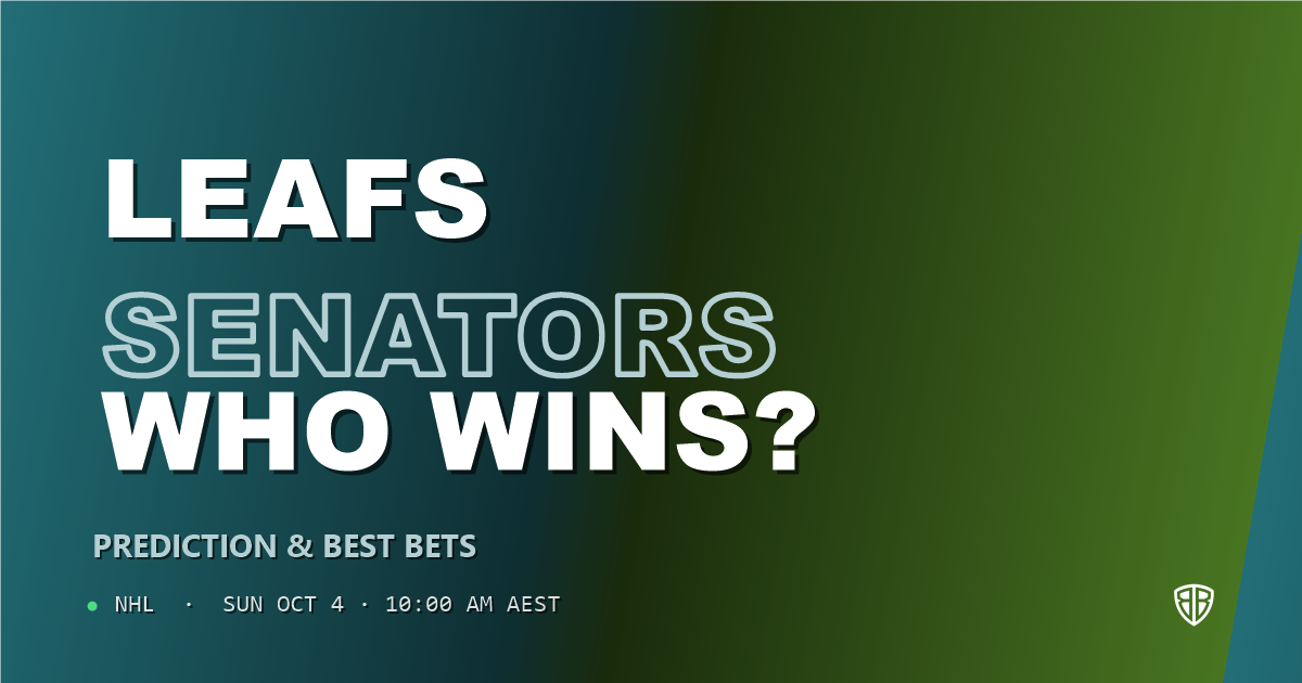 Toronto Maple Leafs vs Ottawa Senators Prediction & Picks (Kirill Marchenko Key Factor): Odds Analysis & Top Props