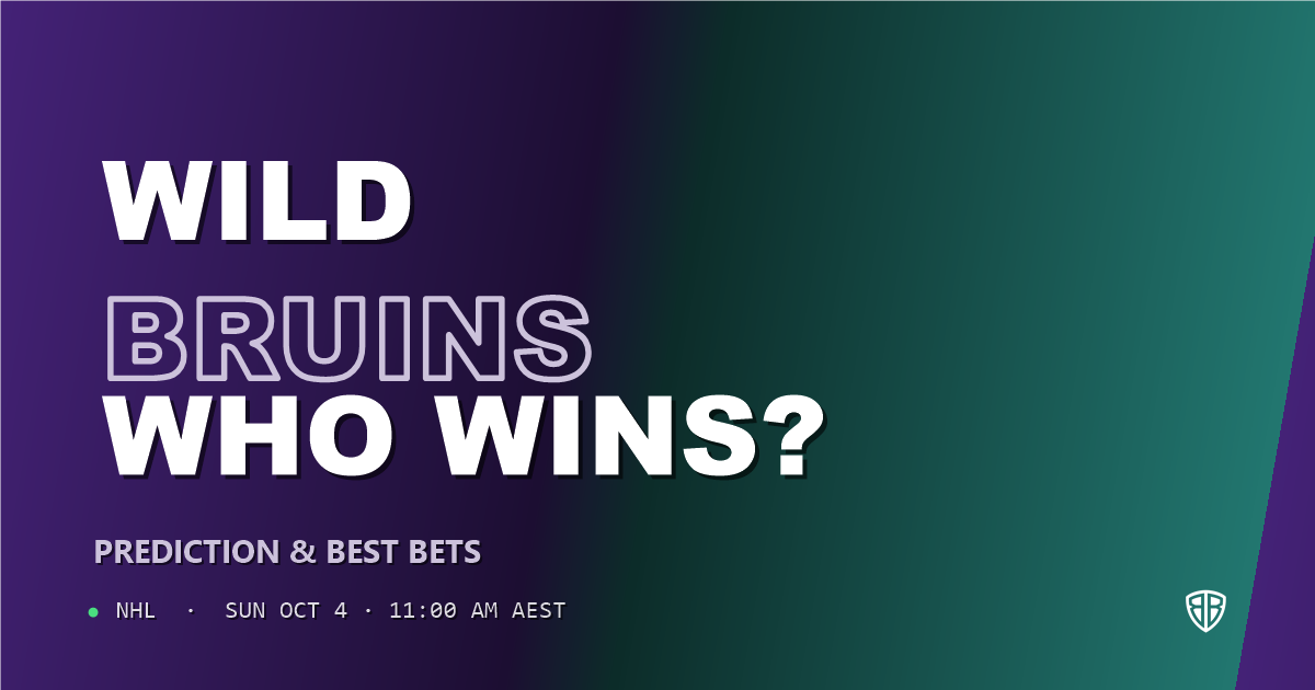 Minnesota Wild vs Boston Bruins Prediction & Picks (Kirill Kaprizov Key Factor): Expert Betting Guide
