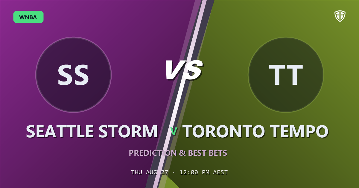 Seattle Storm vs Toronto Tempo Prediction & Picks (Dominique Malonga Key Factor): Smart Betting Angles