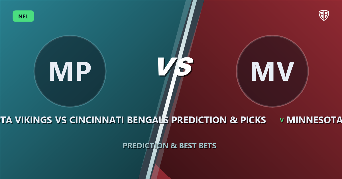 Minnesota Vikings vs Cincinnati Bengals Prediction & Picks: Expert Betting Guide