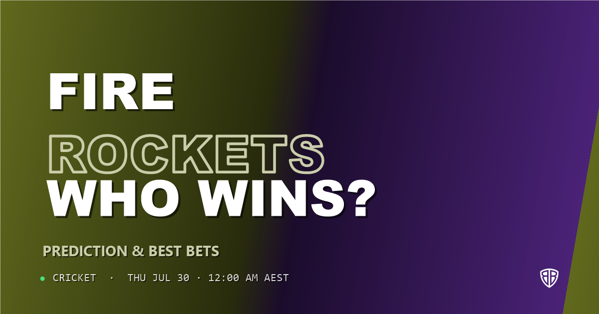 Trent Rockets vs Welsh Fire Prediction, Odds &amp; Best Bets