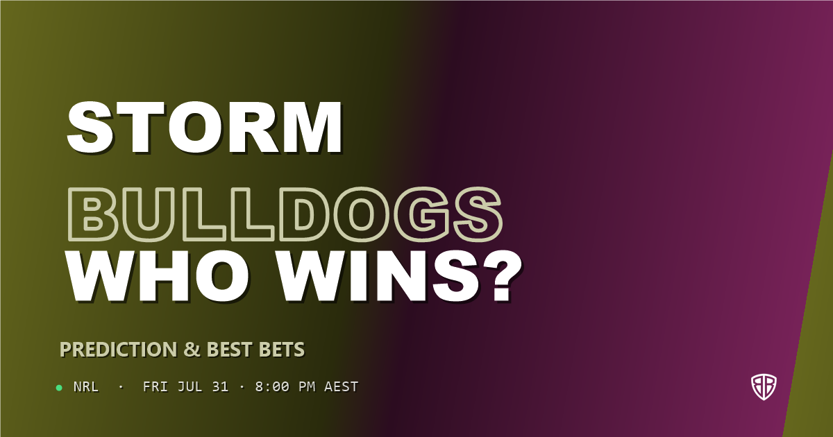 Melbourne Storm vs Canterbury Bulldogs Prediction & Picks (Trent Loiero Key Factor): Winning Game Angles