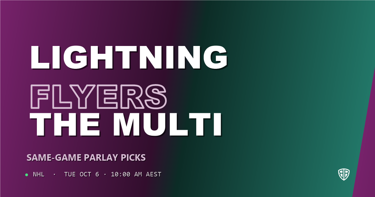 Tampa Bay Lightning vs Philadelphia Flyers Prediction & Same Game Parlay picks (Top SGP): Don't Miss These Odds