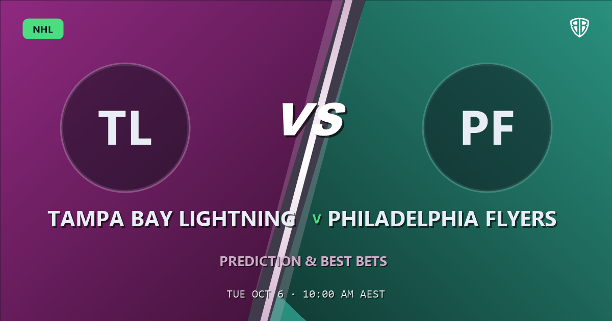 Tampa Bay Lightning vs Philadelphia Flyers Prediction & Picks (Trevor Zegras Key Factor): Winning Game Angles