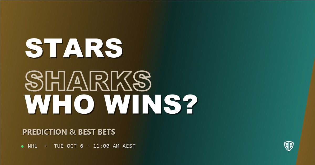 Dallas Stars vs San Jose Sharks Prediction & Picks: Winning Game Angles
